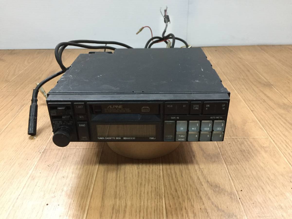 ALPINE アルパイン 7385J カセットデッキ - Yahoo!オークション テープ 
