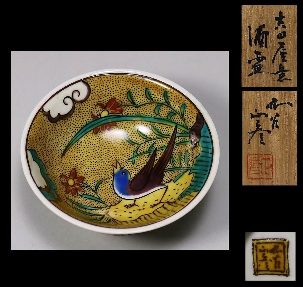 徳田八十吉 2026年最新Yahoo!オークション 九谷焼 酒器の中古品 -三代