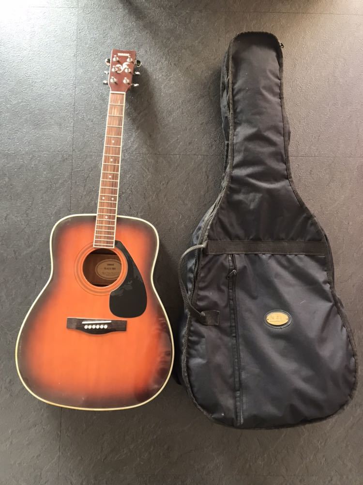 YAMAHA FG-425 ヤマハ ヤマハ製ケース付 楽器・機材 043762 YAMAHA