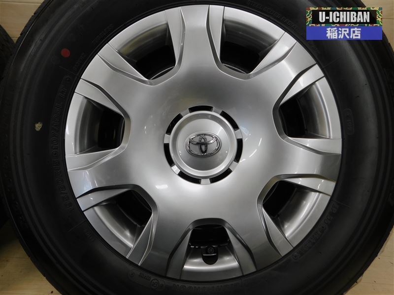 ハイエース 新車外し 新車外しのハイエース純正スチール入庫しました