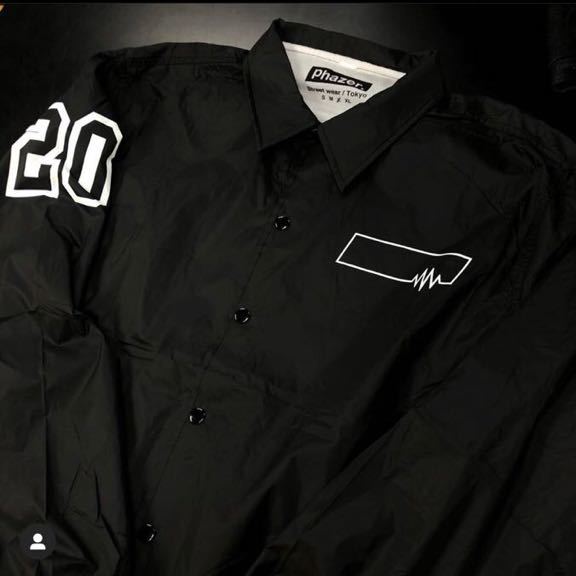 新品 20SS PHAZER TOKYO PHZ Coach jkt M コーチジャケット 長瀬智也 