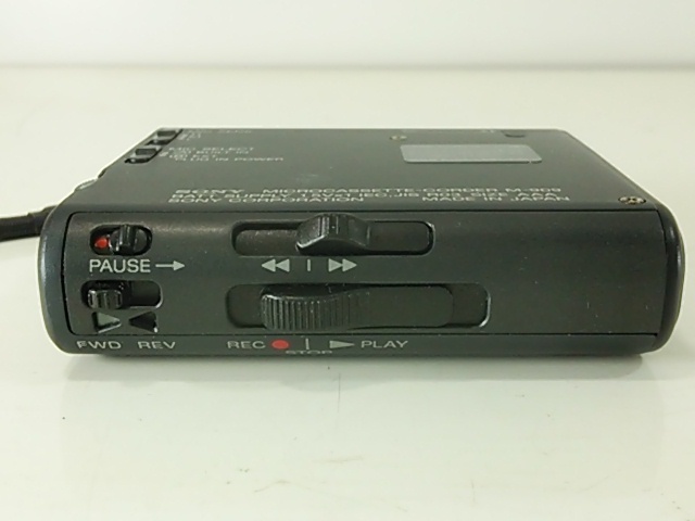 高&frasl;SONY&frasl;マイクロカセットレコーダー&frasl;M-909&frasl;動作不能&frasl;ケース付