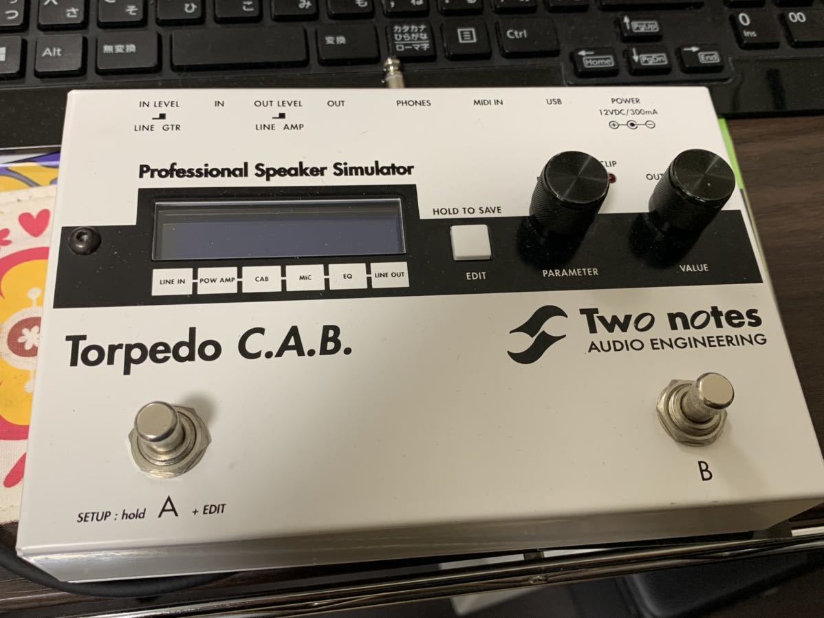 Two notes Torpedo C.A.B. M/キャビネットシミュレータ 【公式通販】