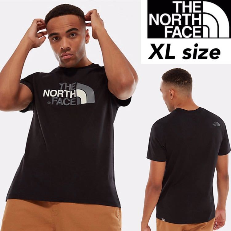【限定セール，セール】 正規品 The North Face S/S Easy TEE ノースフェイス イージー Tシャツ メンズ 半袖 カットソー ブラック XLサイズ(半袖Tシャツ)｜売買されたオークション情報、yahooの商品情報をアーカイブ公開 - オ 男性用