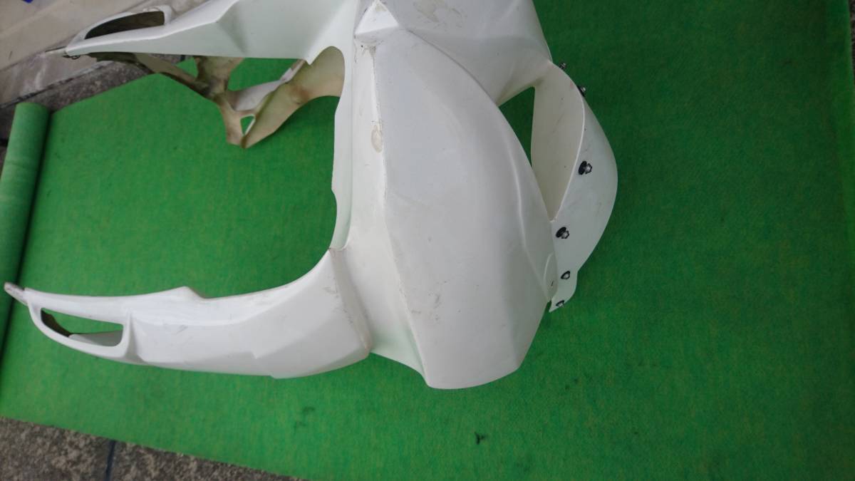ZX-6R レース用FRPカウルキットセット!! でもボロいよ（笑）