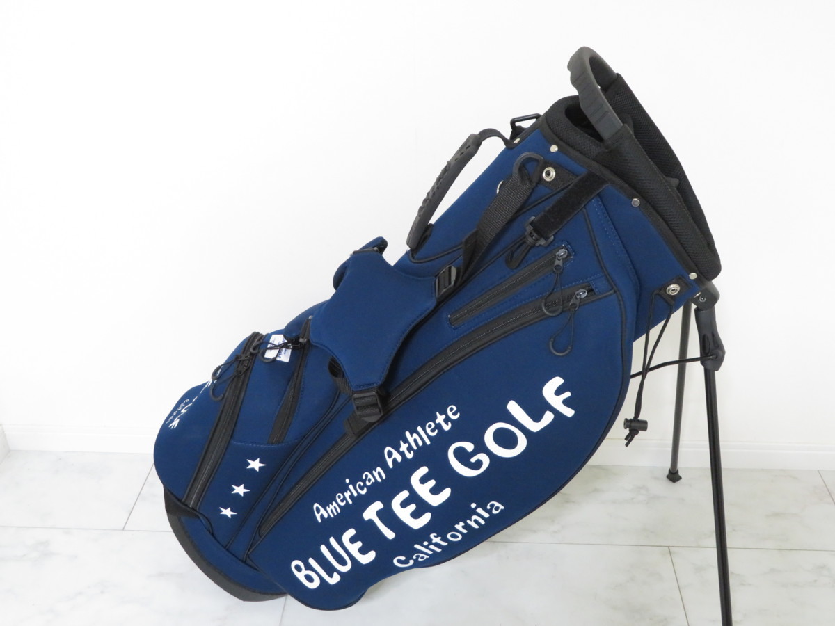 激安大特価，お買い得 ブルーティーゴルフ BLUE TEE GOLF ストレッチスタンド キャディバッグ ちょい訳あり(その他)｜売買されたオークション情報、yahooの商品情報をアーカイブ公開 - オークファン キャディバッグ
