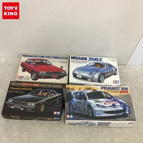 新品，人気セール 1円 タミヤ 1/24 ニッサン スカイライン 2000ターボ GT-E S プジョー206 WRC 等(その他)｜売買されたオークション情報、yahooの商品情報をアーカイブ公開 - オークファン その他