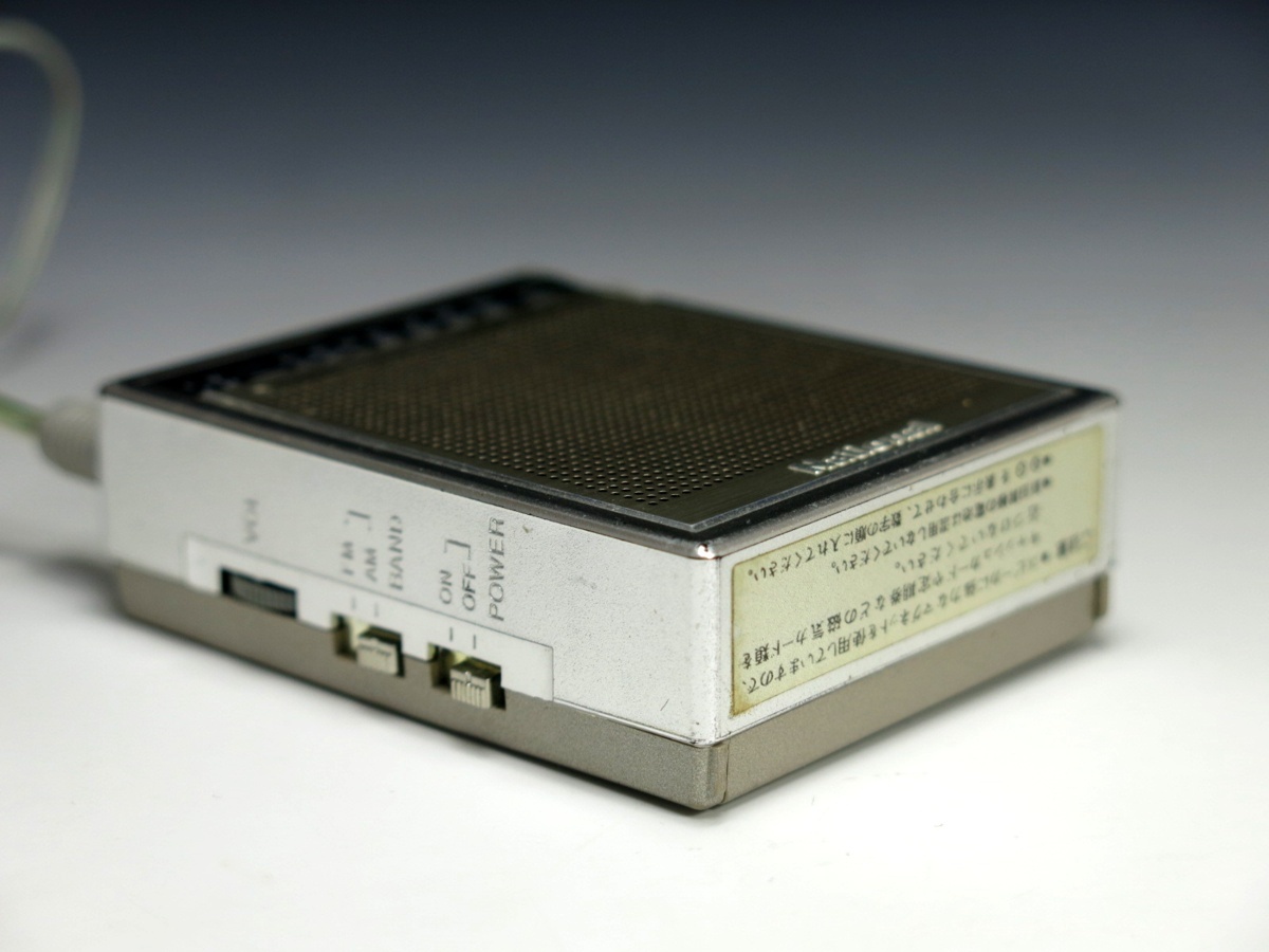 National ナショナル RF-007 マイクロラジオ MICRO 007 FM/AM 2バンド