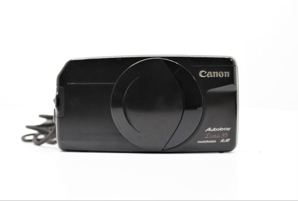 ★極上良品★CANON キヤノン Autoboy Luna 35 35-70mm F4.2-7.8 人気コンパクトカメラ！シャッター・フラッシュOK!！ Y1616 Canon Autoboy Luna 28-70mm #1503G SHOWA
