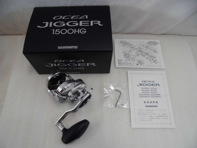 正規品，高品質 FAB-01969 SHIMANO シマノ オシアジガー 1500HG 品(シマノ)｜売買されたオークション情報、yahooの商品情報をアーカイブ公開 - オークファン シマノ