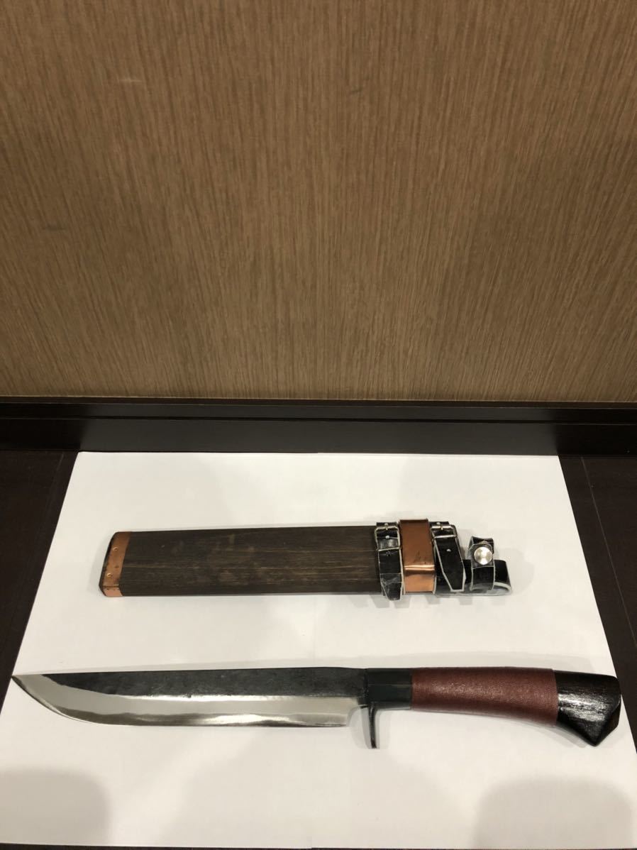 正広作 別撰 出刃 出刃包丁 24㎝ 中古品