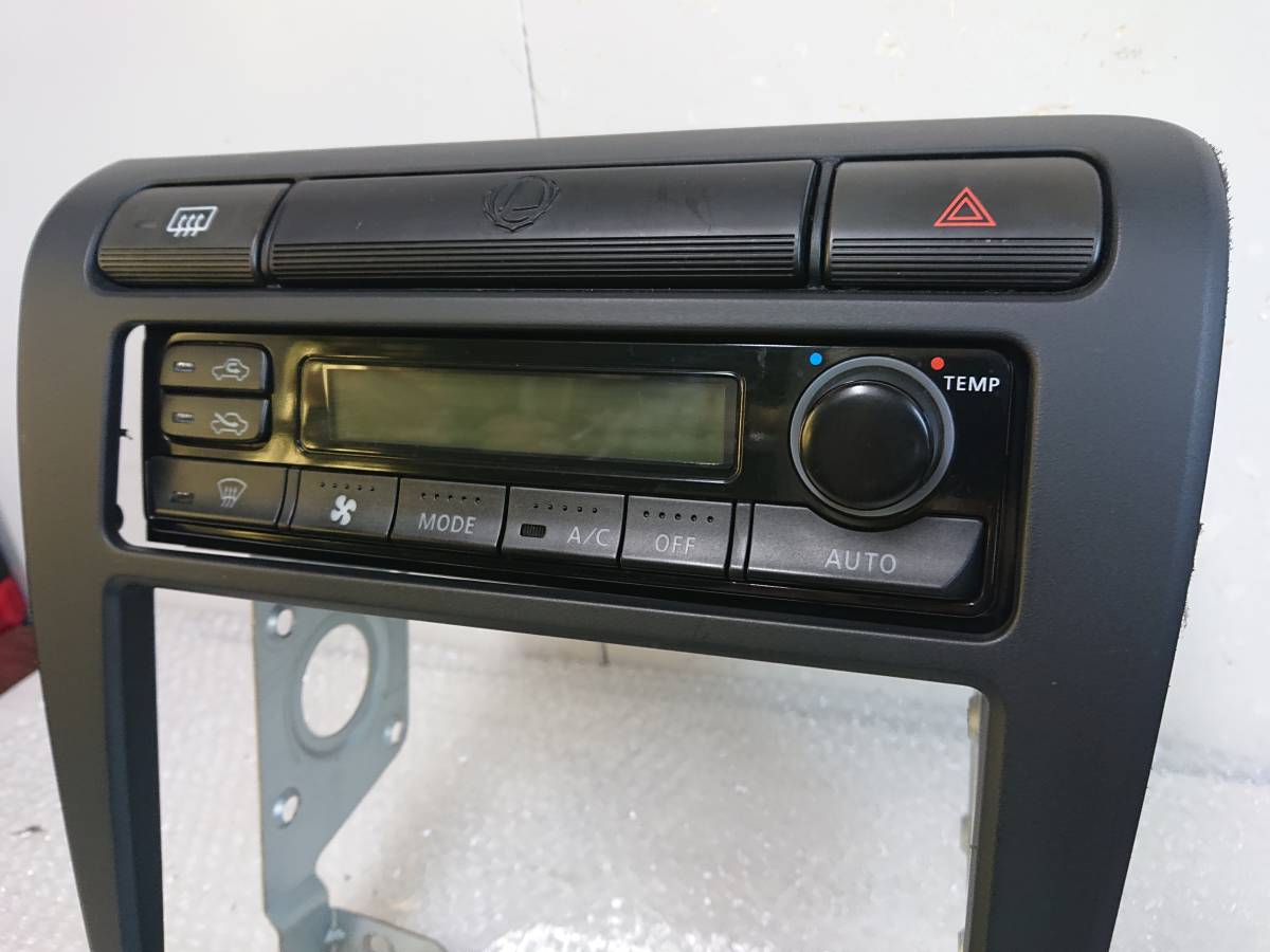 C35 ローレル 後期 オーディオパネル エアコン操作パネル ローレル C35