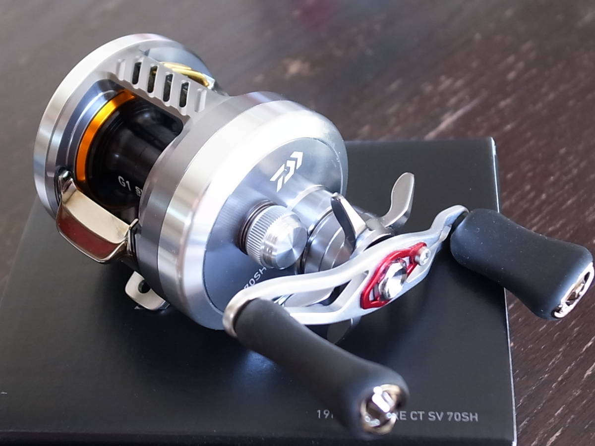 ミリオネア ダイワ CT SV sv - 70H 70SH DAIWA Rightハンドルの ミリオネアct 新品未使用ダイワ 70shlの通販 スプールベアリングカスタム｜Yahoo ct 右巻き