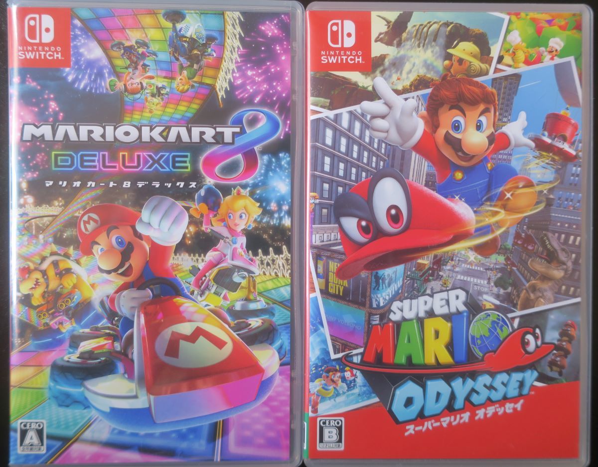 赤字超特価，セール Nintendo Switch マリオカート8デラックス スーパーマリオオデッセイ 任天堂(ニンテンドースイッチソフト)｜売買されたオークション情報、yahooの商品情報をアーカイブ公開 - オークファン ニンテンドースイッチソフト