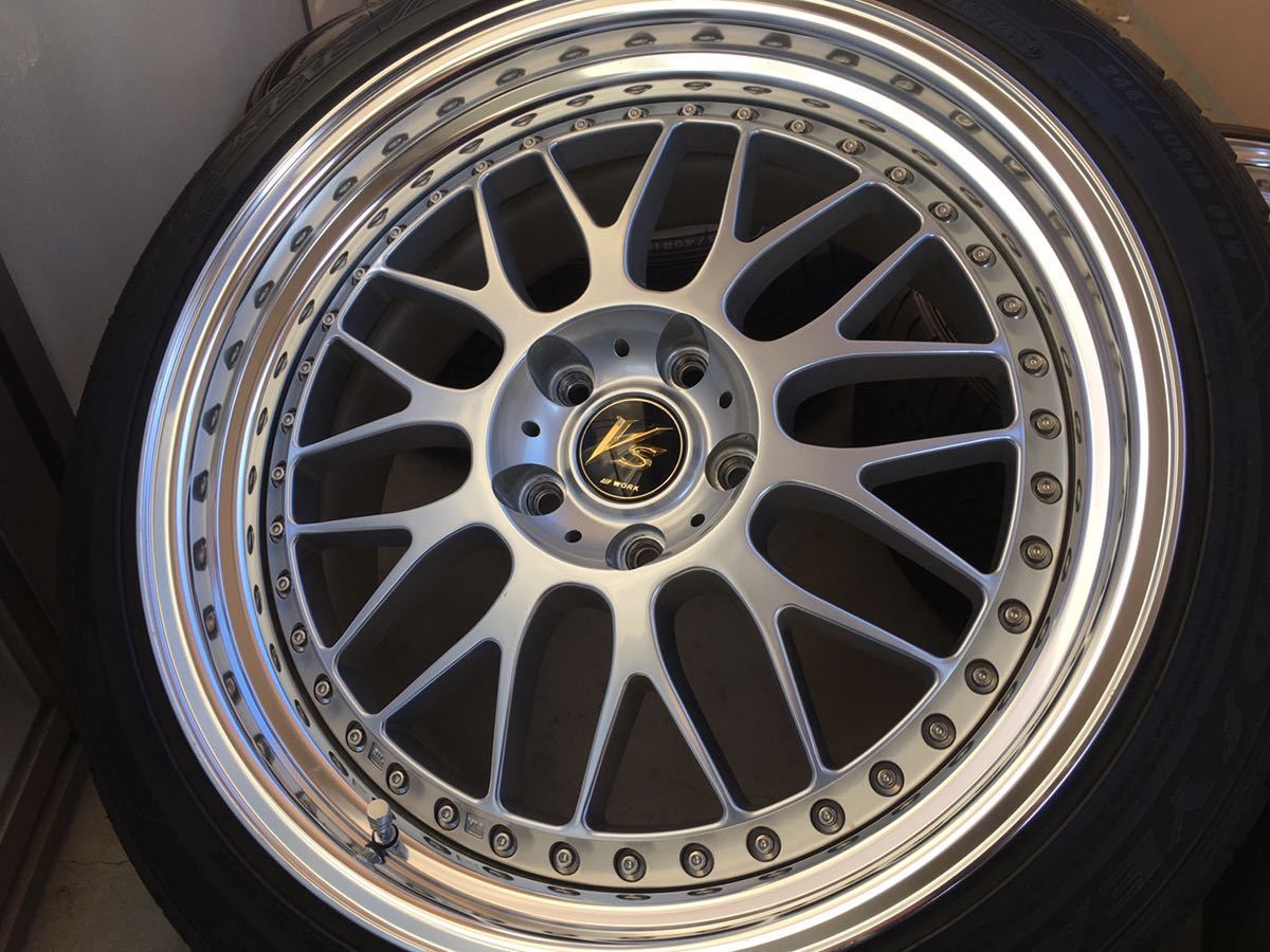 VS Work XX WORK クラウン 18*9J 114.3 Wheels VS-XXの値段と価格