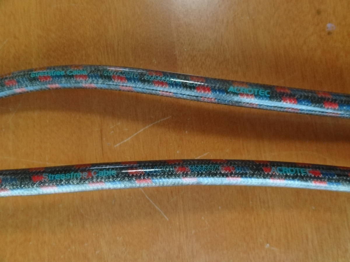 ACROTEC アクロテック 6N-A2010 50cm RCAケーブル ペア