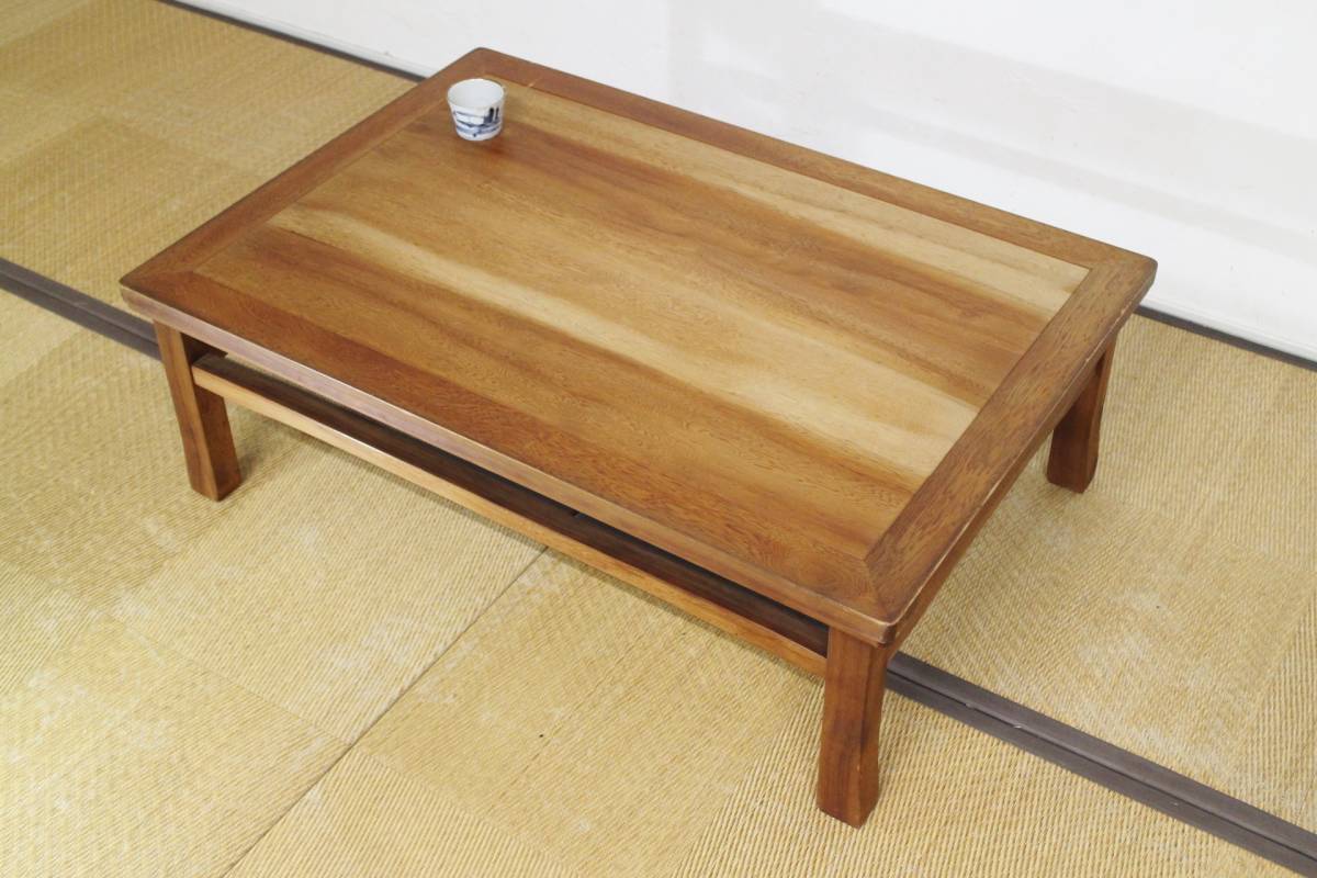 新作入荷，最新作 時代 屋久杉 総無垢 指物 座卓 長方卓 世界遺産 浮造り 和家具(座卓、ちゃぶ台)｜売買されたオークション情報、yahooの商品情報をアーカイブ公開 - オークファン 座卓、ちゃぶ台