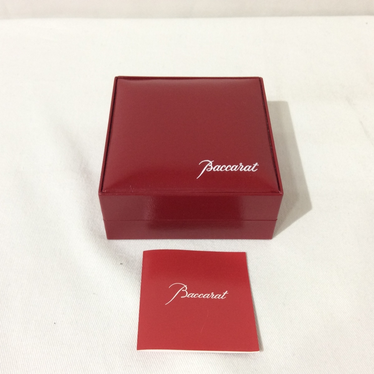 Baccarat バカラ エデン クロス ネックレス チョーカー レッドピンク 
