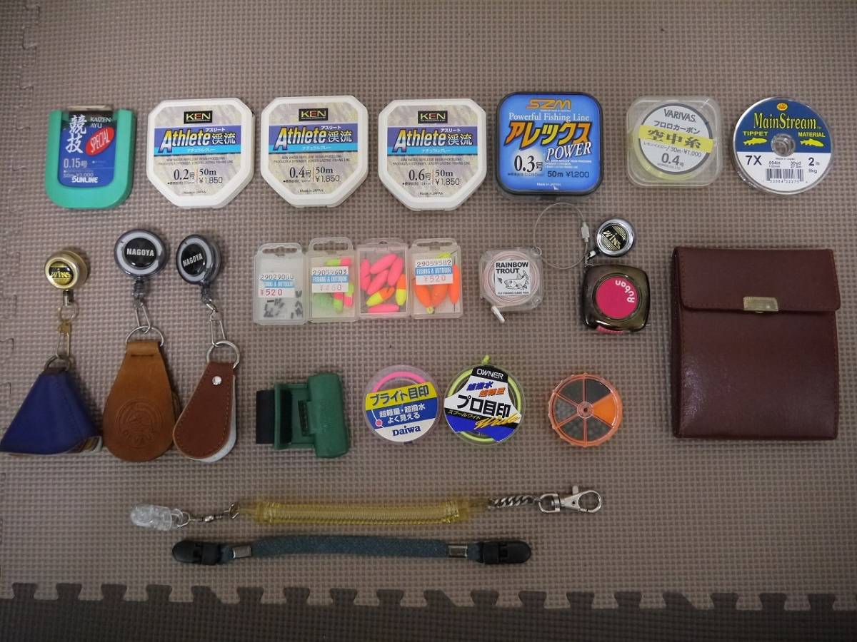 本物保証，人気SALE フライ 小物 色々セット ティペット メジャー 目印 ライン マーカー インジケーター ストレーナー クリーナー ピンオンリール(フライ用品)｜売買されたオークション情報、yahooの商品情報を その他