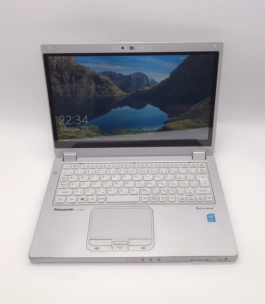 CF-MX3 Panasonic note Core Let's : 2.0GHz メモリ8GB Windows i5(第