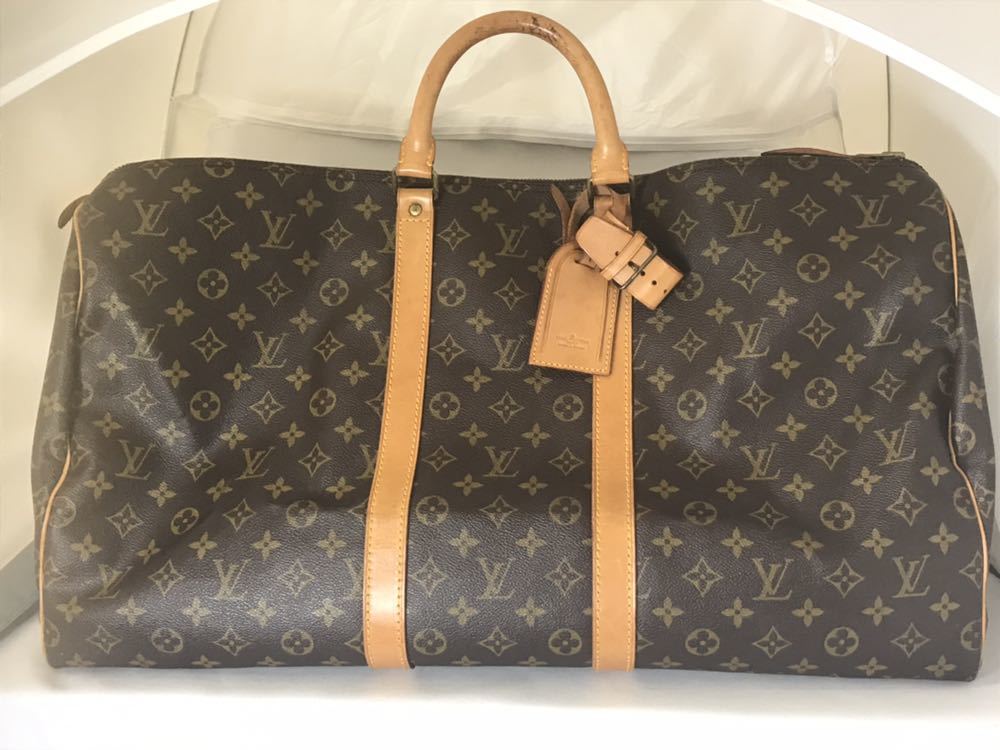 LOUIS VUITTON ルイヴィトン モノグラム キーポル55 ボストンバッグ