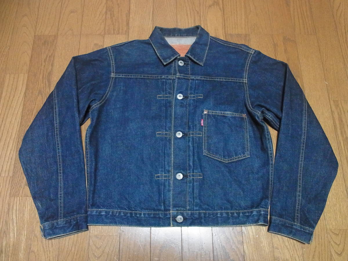 最安値，100%新品 203-54/1995年/日本製/LEVI'S/リーバイス/71506/71506-XX/大戦/ファースト/デニムジャケット/38(ジージャン)｜売買されたオークション情報、yahooの商品情報をアーカイブ公開 - オークファン 男性用