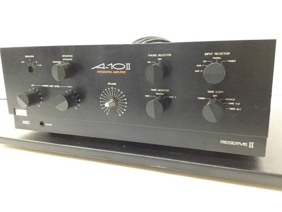 NEC A-10Ⅱ プリメインアンプ◇ジャンク品 NEC プリメインアンプ A