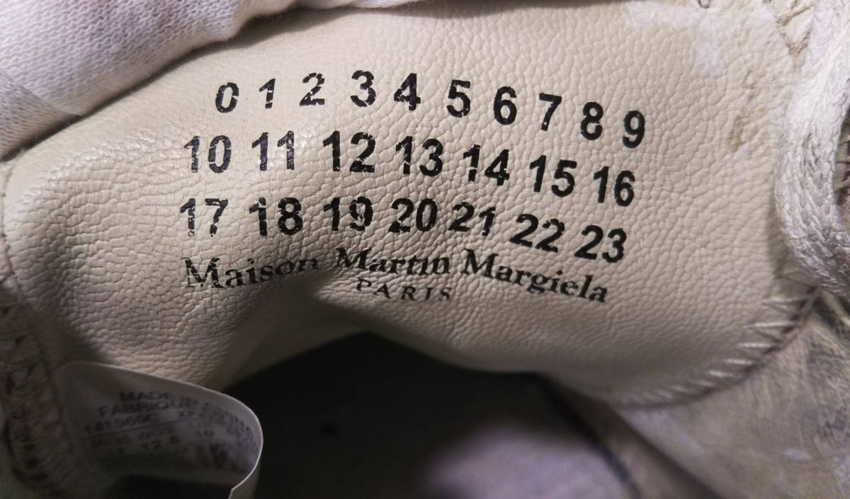 Maison Martin Margiela × CONVERSE JACK PURCELL ペンキ加工 