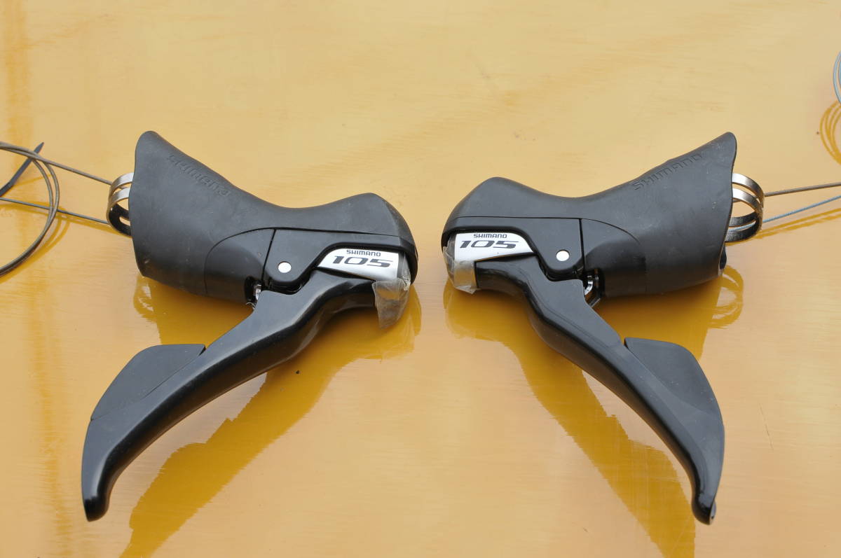 超激得，本物保証 シマノ SHIMANO シフター STIレバー 105 ST-5800 2&times;11速 左右セット(シフトレバー)｜売買されたオークション情報、yahooの商品情報をアーカイブ公開 - オークファン シフトレバー