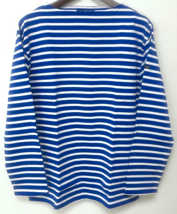 2026，SALE セントジェームス SAINT JAMES ウエッソン ボーダー 長袖 Tシャツ GITANE/NEIGE コバルトブルー/ホワイト サイズT5(長袖Tシャツ)｜売買されたオークション情報、yahooの商品情報をアーカイブ公開 - オ 長袖Tシャツ