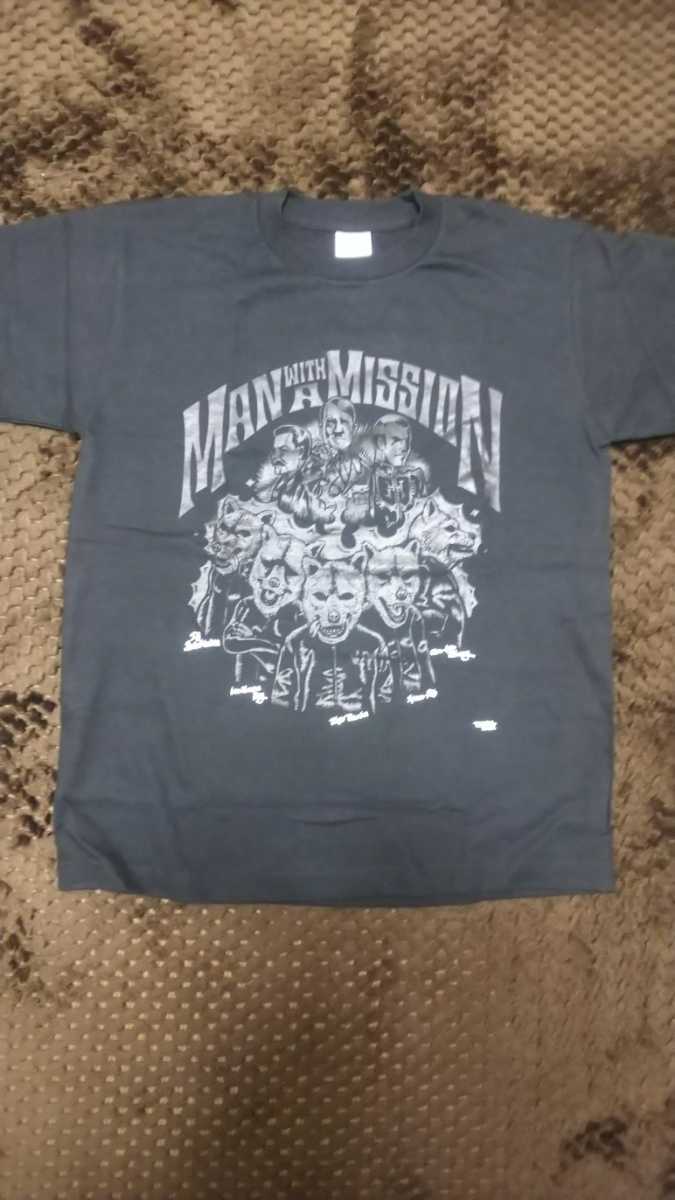 マンウィズ　裏ハカセTシャツ　Sサイズ　レア ☆MAN WITH A MISSION 裏ハカセTシャツ☆Sサイズ☆マンウィズ ア