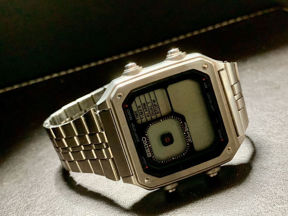 デジボーグ G757-5010 SEIKO - シルバーウェーブ 腕時計 デジタル 