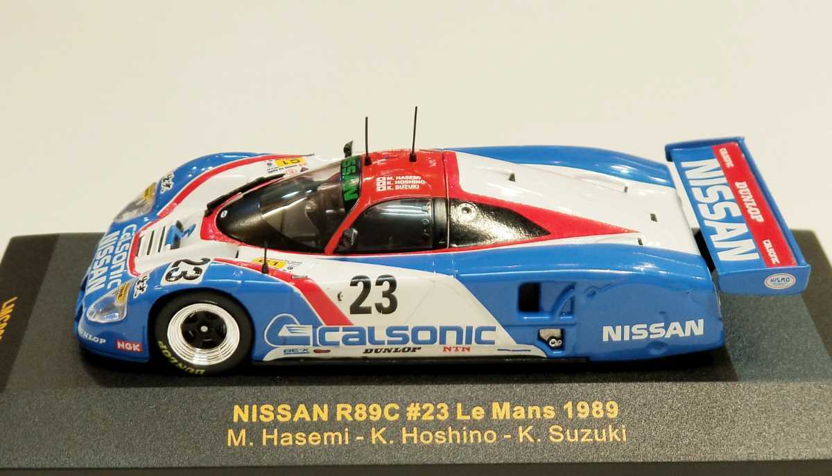 Nissan R89C #23 Le Mans 1989 - Modellino IXO Scala 1/43 - Serie LMC060 In Zamak