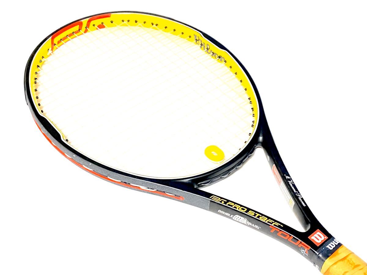 ☆ 送料無料 Wilson PROSTAFF TOUR 100 2003年フェデラー使用モデルの