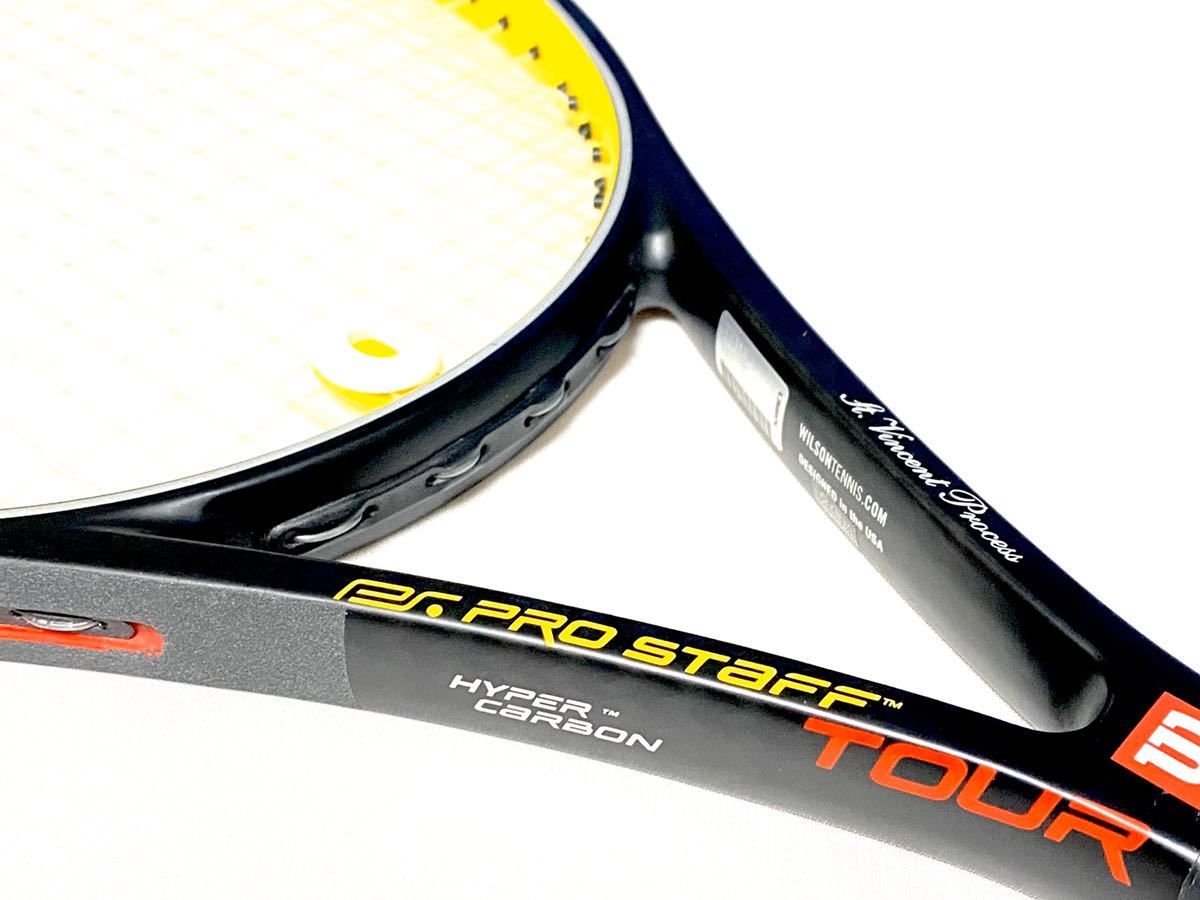 最終値下げ　美品 Wilson Pro Staff TOUR 100 G3 ☆ 送料無料 Wilson PROSTAFF TOUR 100 2003年フェデラー使用モデルの