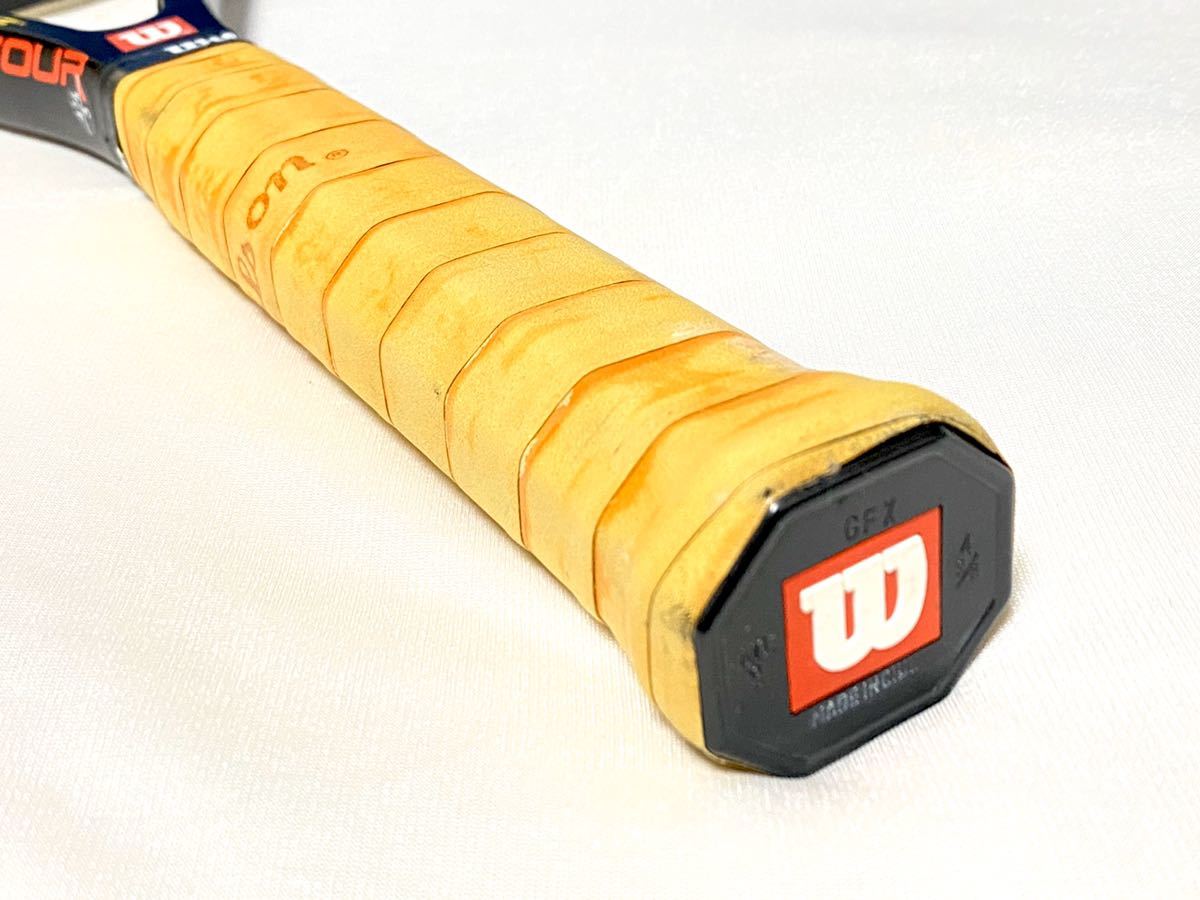 ☆ 送料無料 Wilson PROSTAFF TOUR 100 2003年フェデラー使用モデルの ☆ 送料無料 Wilson PROSTAFF TOUR 100 2003年フェデラー使用モデルの