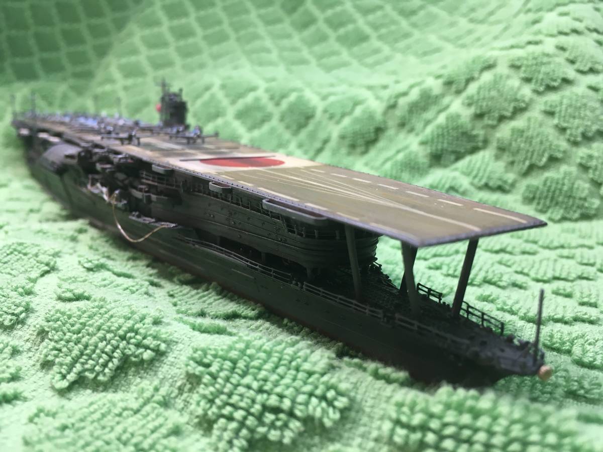 南雲機動部隊旗艦/ハセガワ1/700赤城/完成品_1