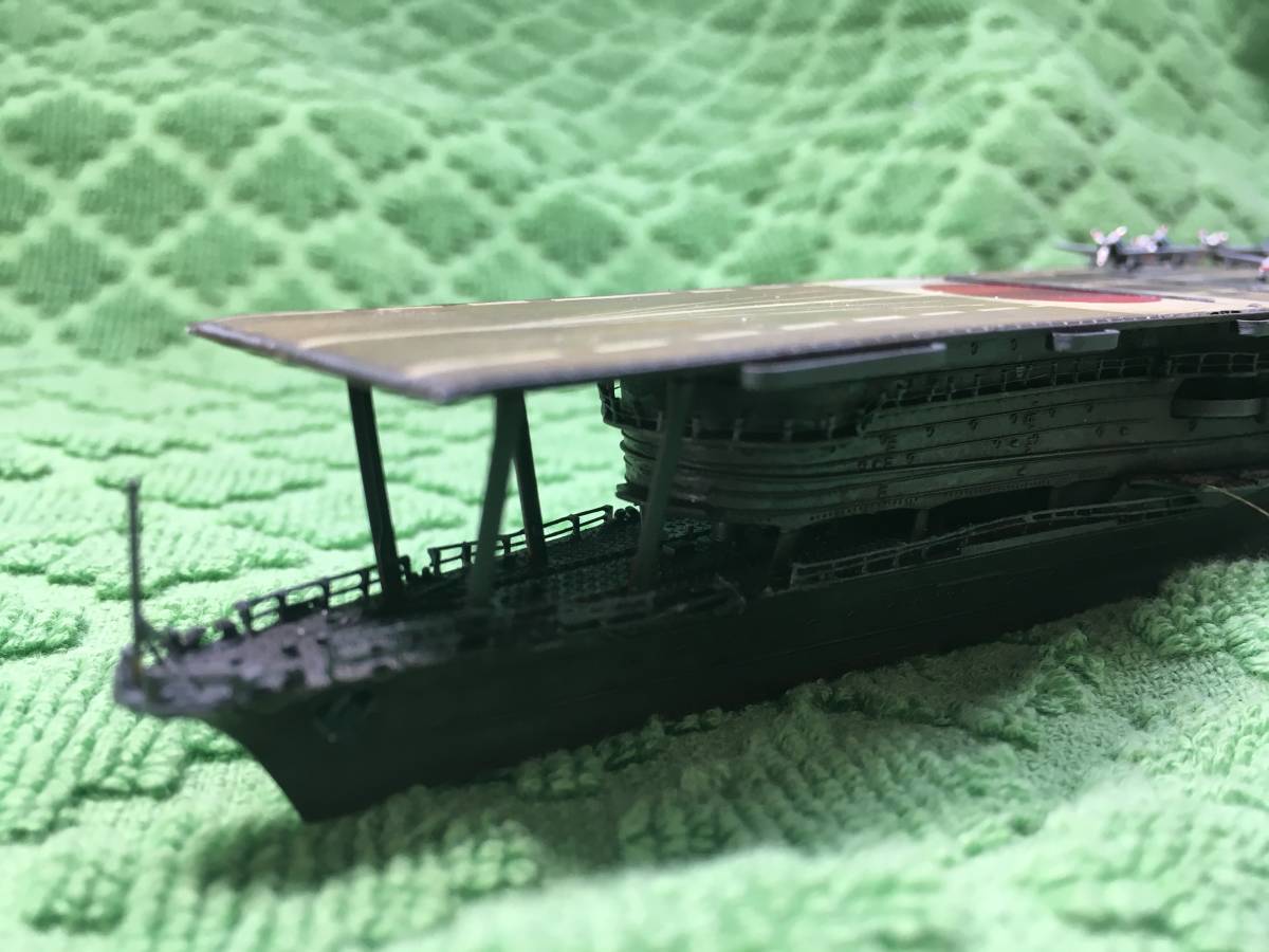 南雲機動部隊旗艦/ハセガワ1/700赤城/完成品_9