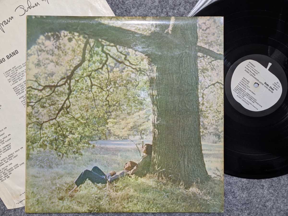 英LP John Lennon Plastic Ono Band UK再発盤 カテゴリー 【公式通販】