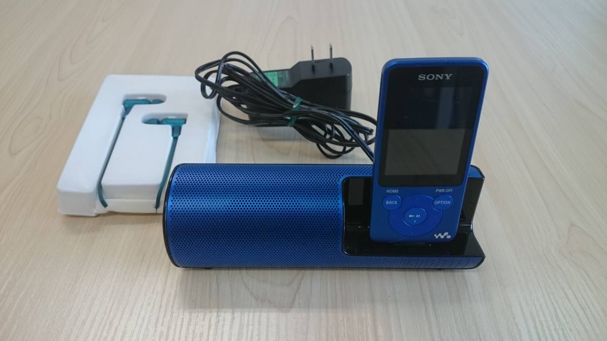 SONY ソニーウォークマン 【NW-E083】4GB スピーカー イヤホン付き