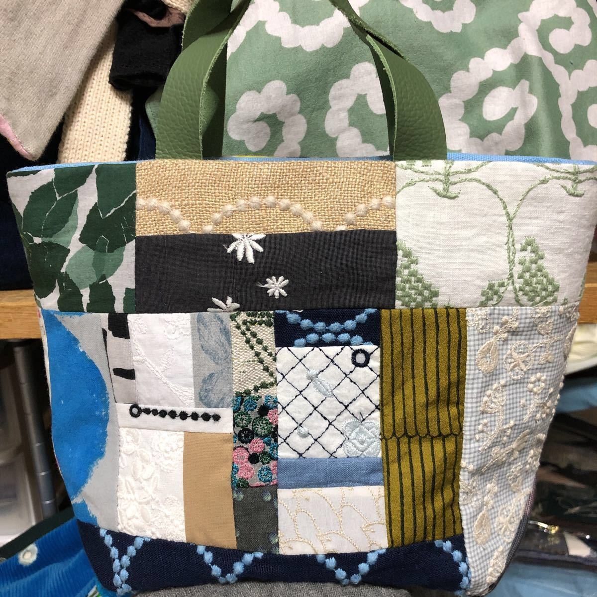 ハンドメイド ミナペルホネントートバッグ ミナペルホネン ハンドメイド ミナペルホネントートバッグ ミナペルホネン