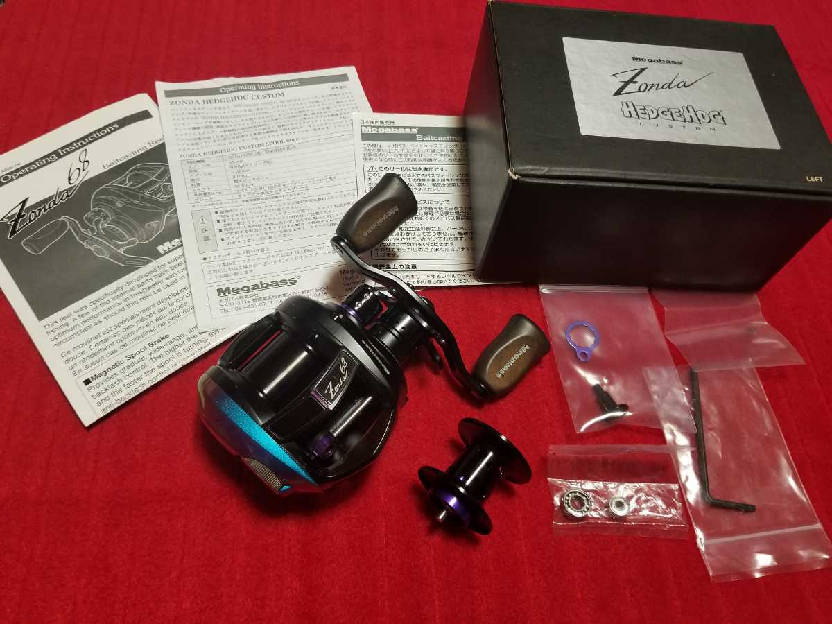 メガバス Zonda Megabass 0 HEDGEHOG - ゾンダ68 ゾンダ ZONDA CUSTOM&frasl;ゾンダヘッジホッグカスタム ヘッジホッグカスタム（R）の通販 リール お Megabass&frasl;メガバス by YouTube