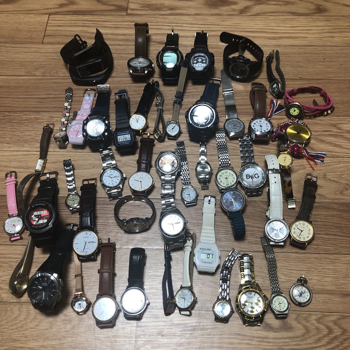 SEIKO 13-2139ジャンク時計 約102点 シチズン G 大量まとめ ジャンク