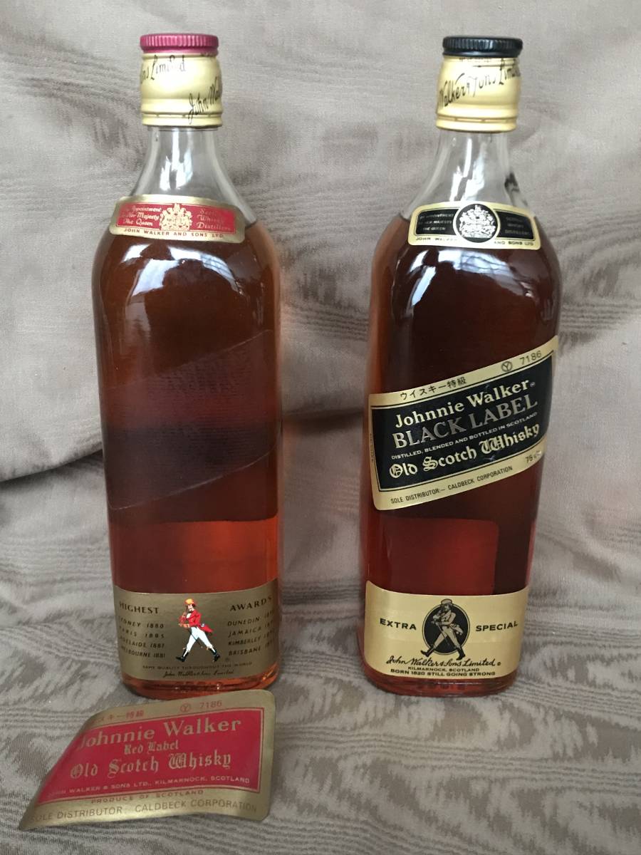 ジョニーウォーカー Walker WALKER 未開栓 古酒 750ml Johnnie JOHNNIE