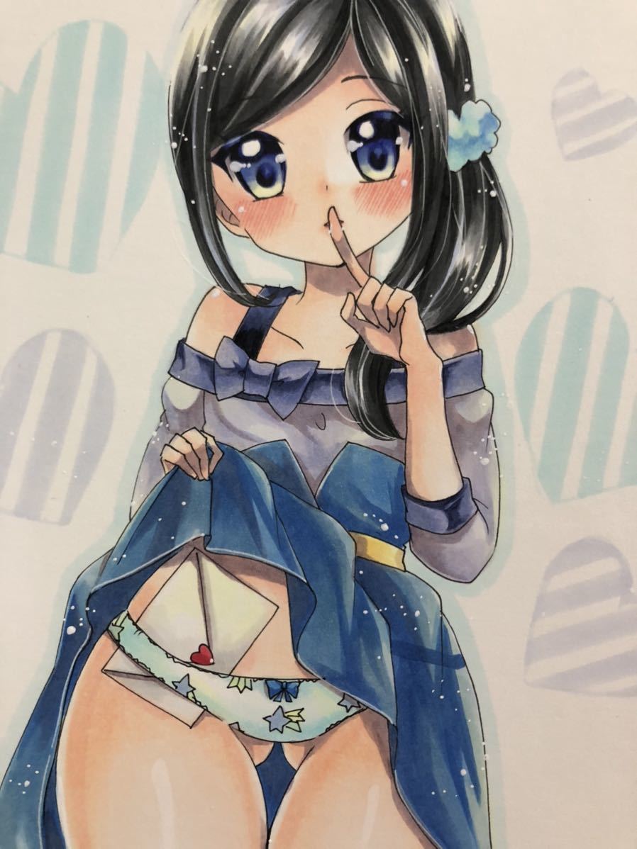 手描きイラスト ヒーリングっどプリキュア キュアフォンテーヌ 沢泉ちゆ ラブレター 手描きイラスト 売買されたオークション情報 Yahooの商品情報をアーカイブ公開 オークファン Aucfan Com