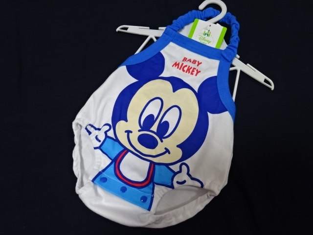 ディズニー ロンパース 70 80cm ベビーミッキー 本体綿100 肩ボタン 男の子 水遊び 股スナップボタン 水着代わりにも 双子 70 65 74cm 売買されたオークション情報 Yahooの商品情報をアーカイブ公開 オークファン Aucfan Com