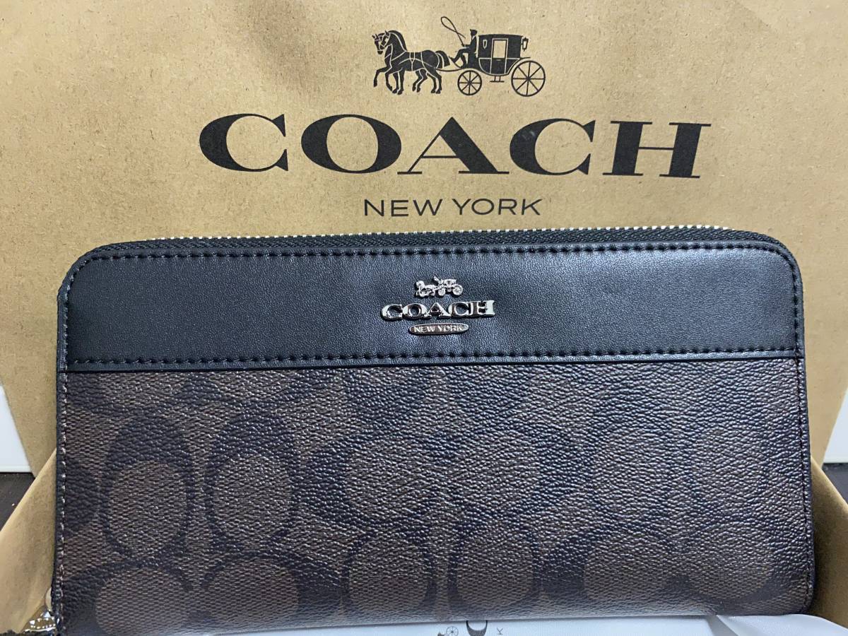在庫1点★正規輸入アウトレット新品未使用★コーチ COACH 長財布 F76873