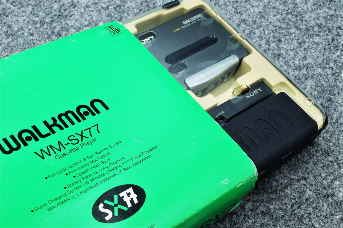 ◇希少◇SONY WALKMAN WM-SX77 ソニーウォークマン FIELD カセット