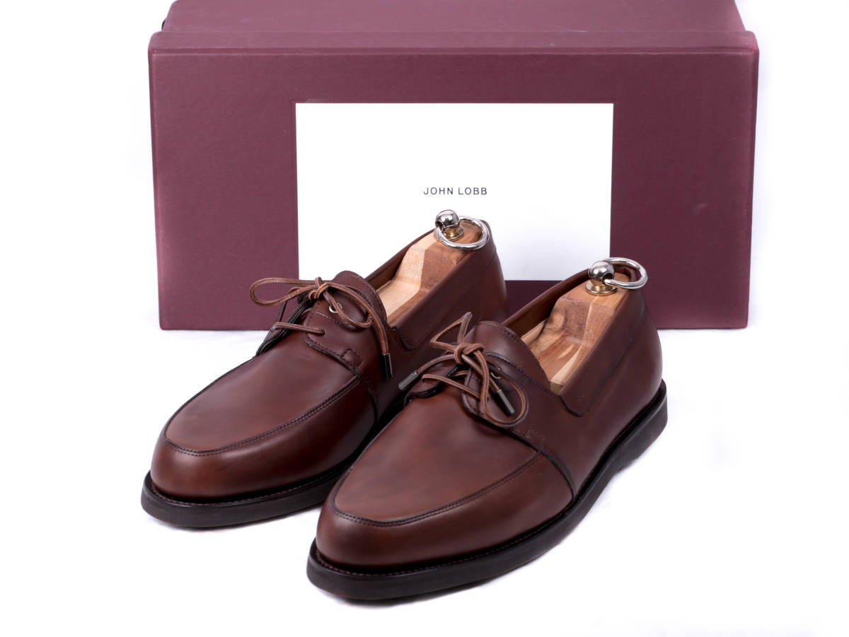 廃盤新品【John Lobb】ジョンロブ 7.5EE アリマ ARIMA 最高峰 デッキ 