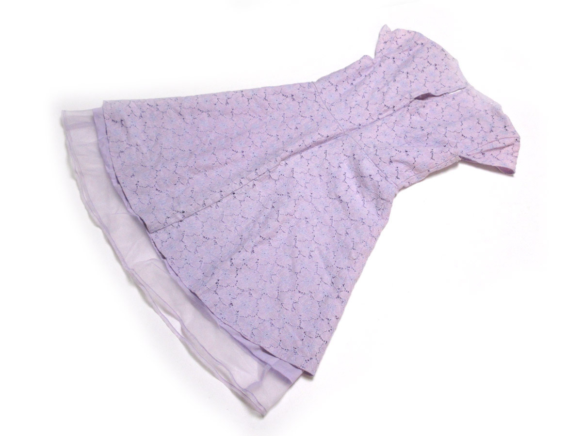 31 Sons De Mode トランテアン ソン ドゥ モード レディース ひざ丈ワンピース パステルパープル レース Mサイズ 売買されたオークション情報 Yahooの商品情報をアーカイブ公開 オークファン Aucfan Com